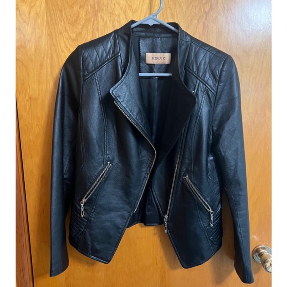 Genuine Leather Jacket (Size S) - Picture 2 of 7